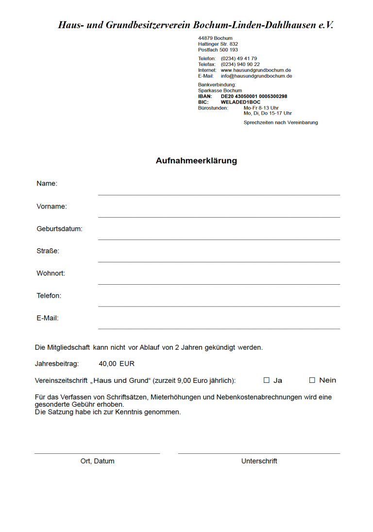 Downloads Haus und Grundbesitzerverein